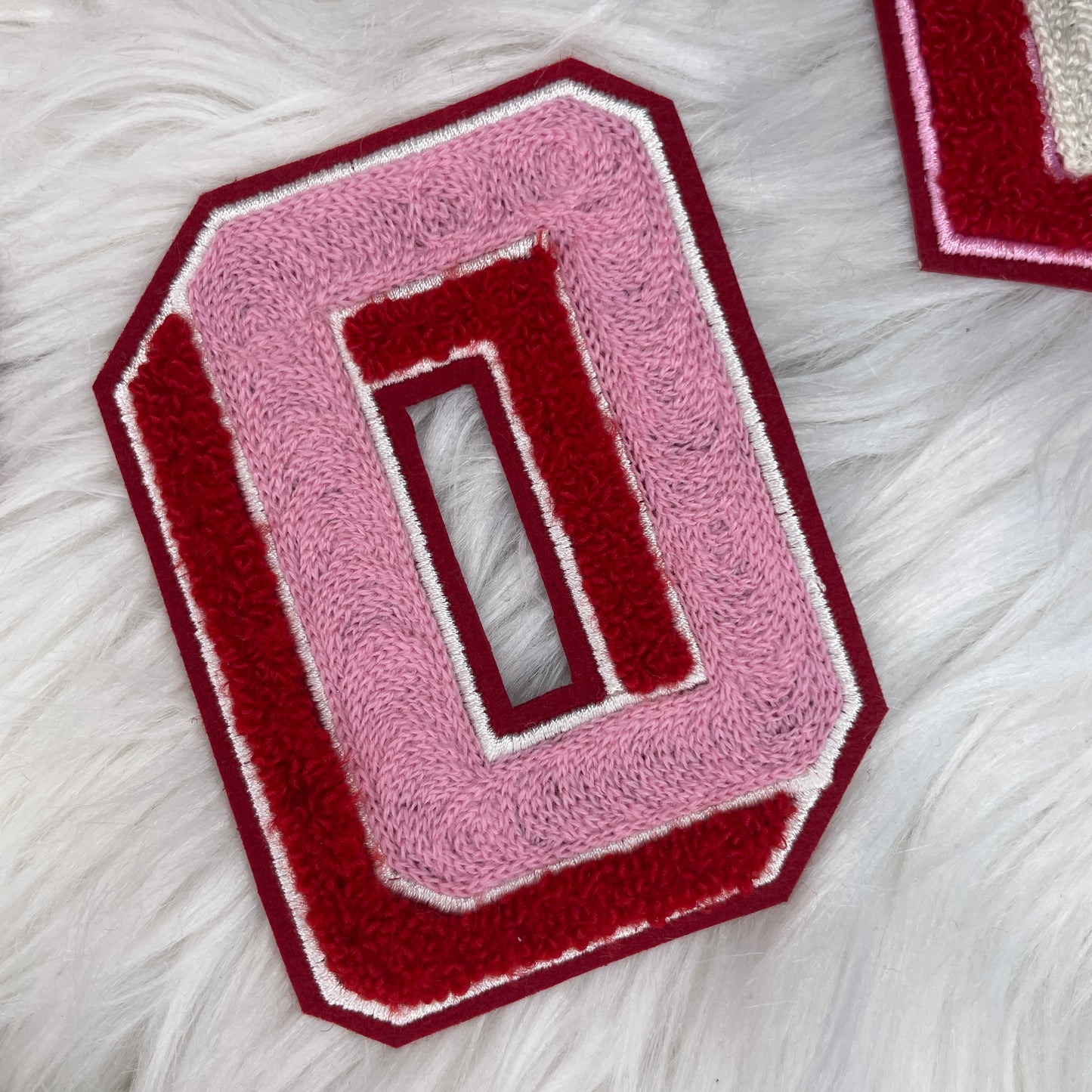 LUVR GRL IRL Custom Varsity Letter Patches