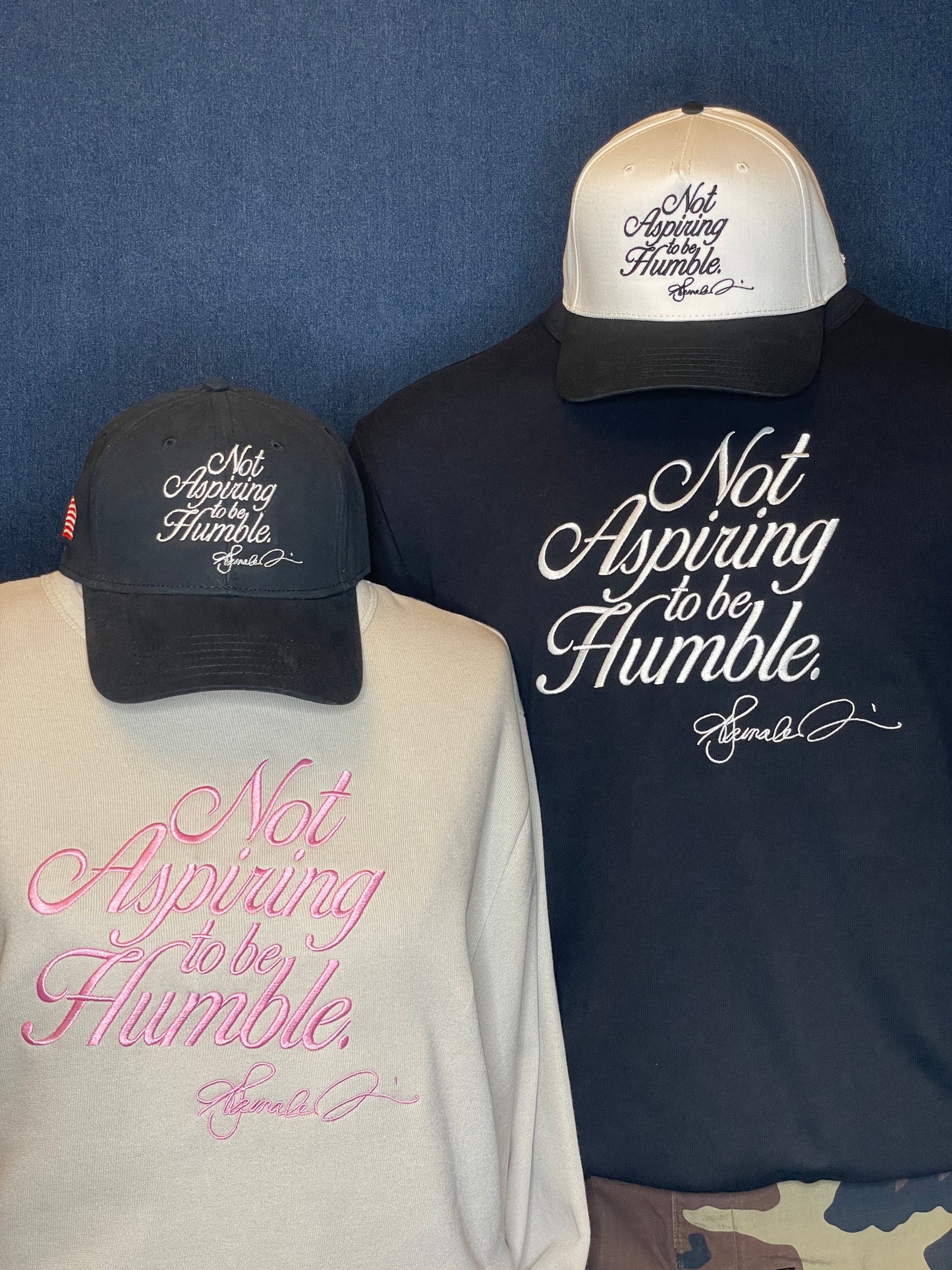 “Not Aspiring to be Humble” Crewneck